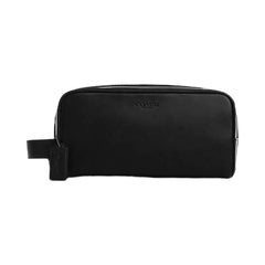 Coach Large Travel Kit Smooth Leather-Gunmetal-Black