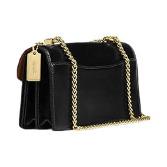 Coach Klare Envelope Crossbody Bag Calf Leather-Gold-Black