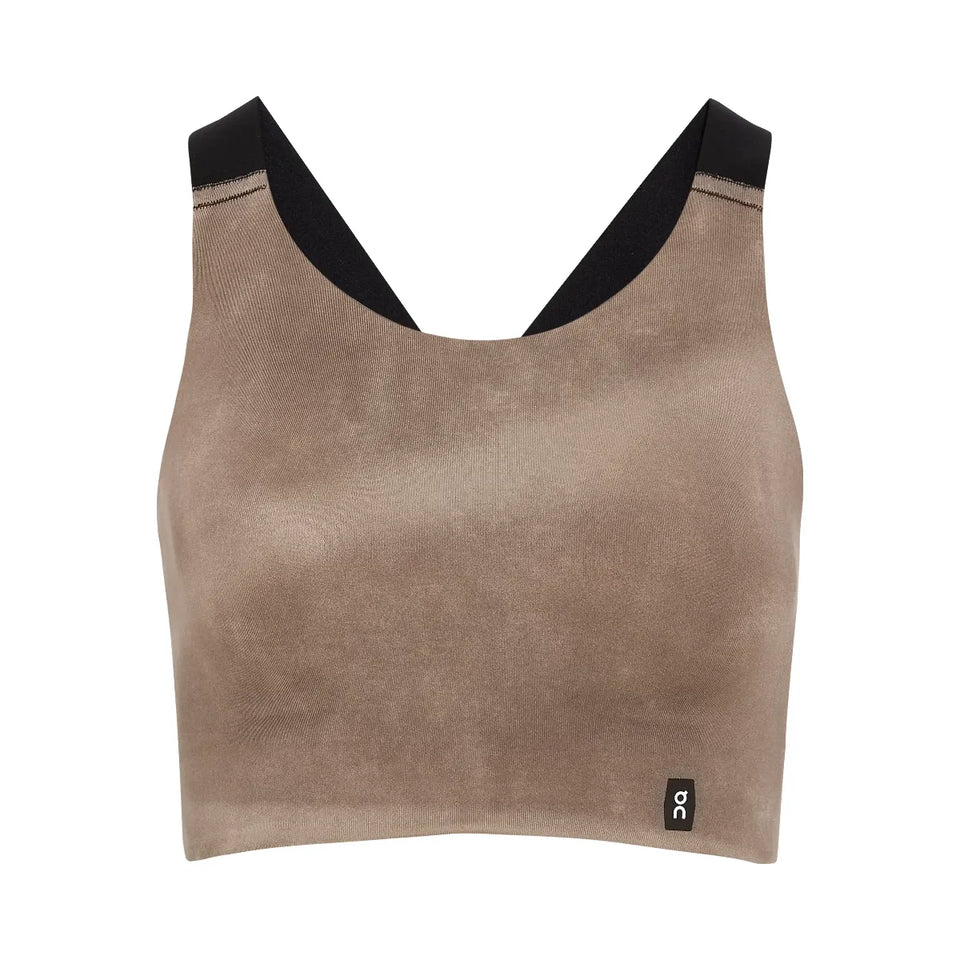 On Performance Bra Aop Cinder Black