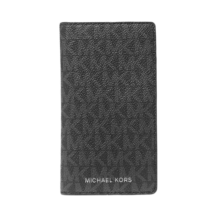 Michael Kors Cooper Large Logo Bi-Fold Card Case Black