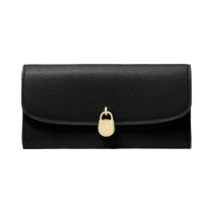 Michael Kors Hamilton Large Leather Continental Wallet Black