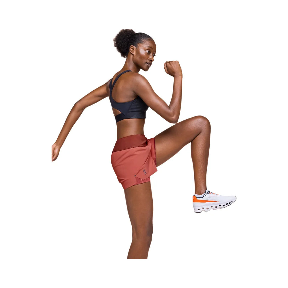 On Running Shorts Auburn Ruby