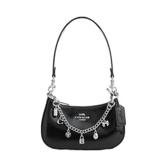 Coach Silver Swagger Chain With Charms Silver-Silver