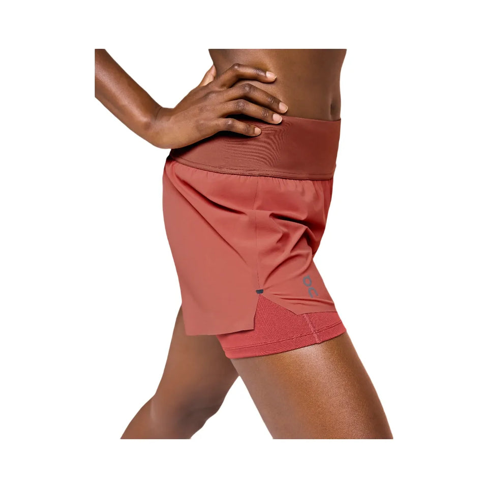 On Running Shorts Auburn Ruby