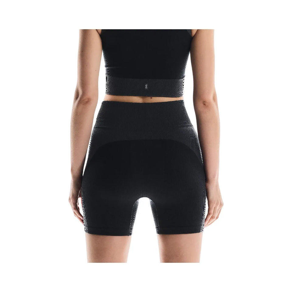 On Studio Knit Shorts Black Eclipse