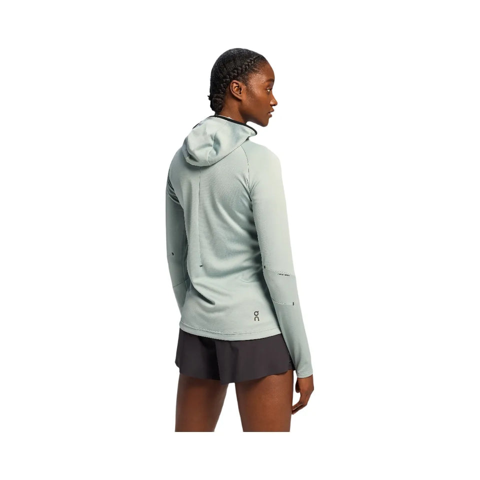 On Climate Zip Hoodie Cobble