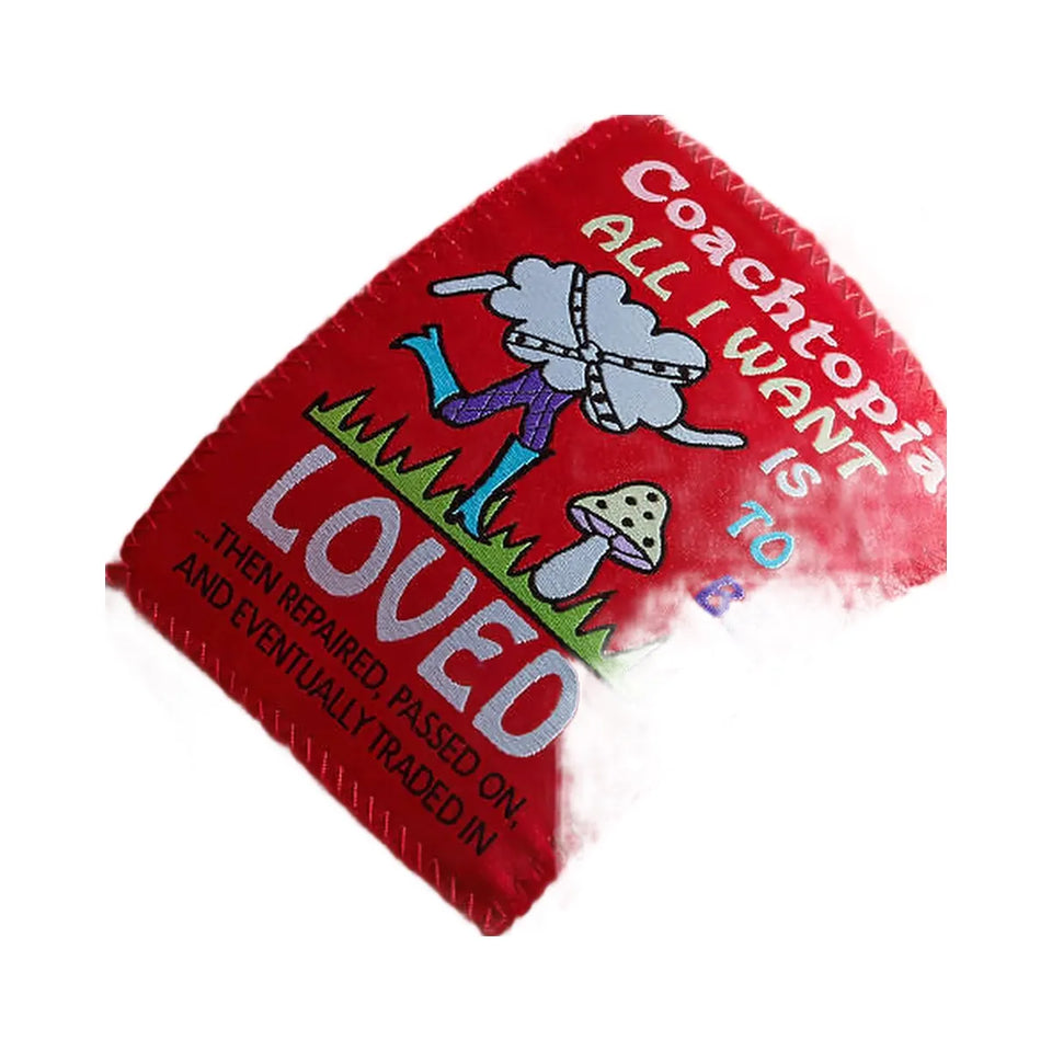 Coach Coachtopia Loop Puffer Jacket Rosebud Red