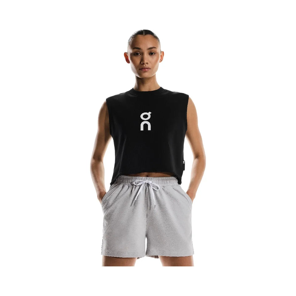 On Courtside Shorts Gravel