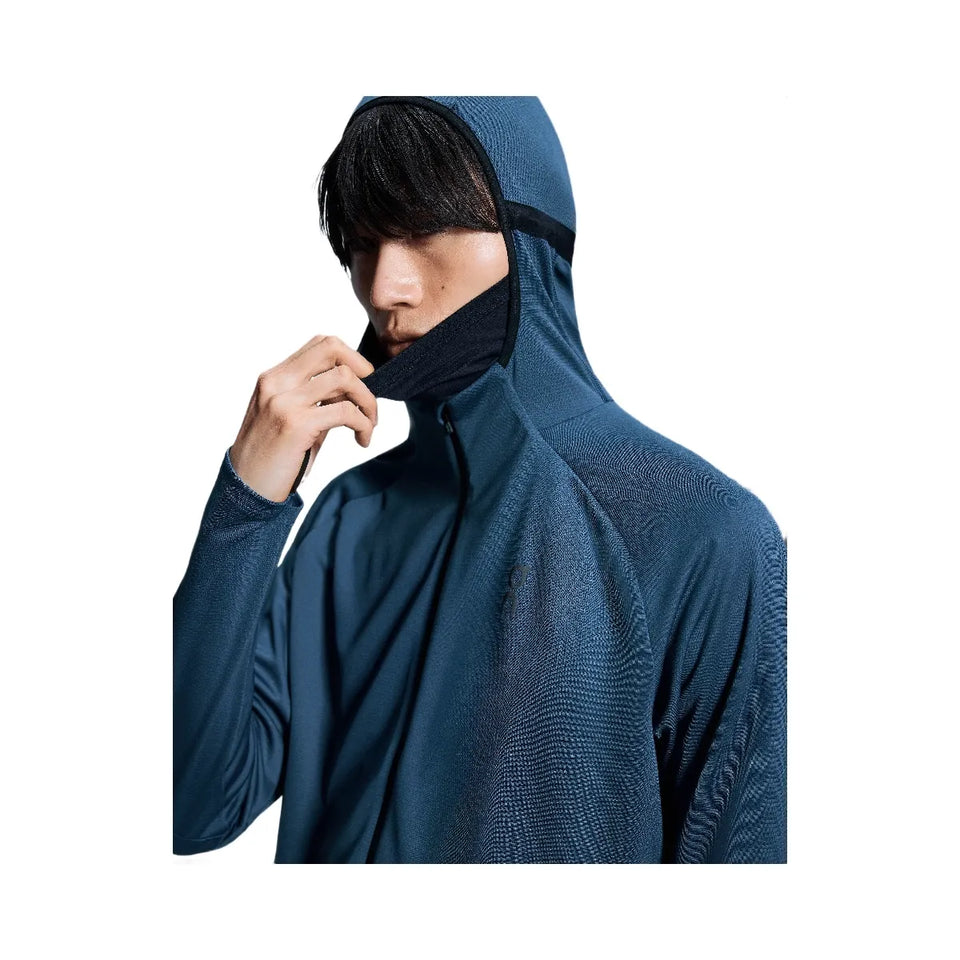 On Climate Zip Hoodie Denim