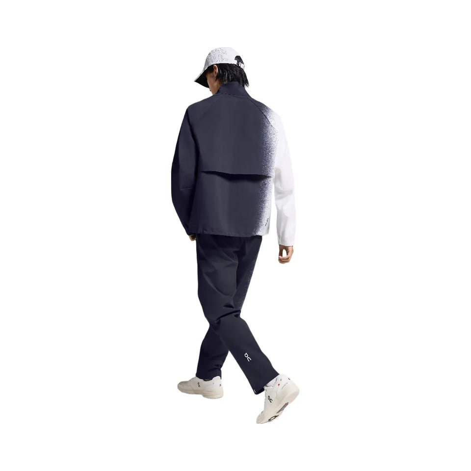 On Court Track Jacket Black White