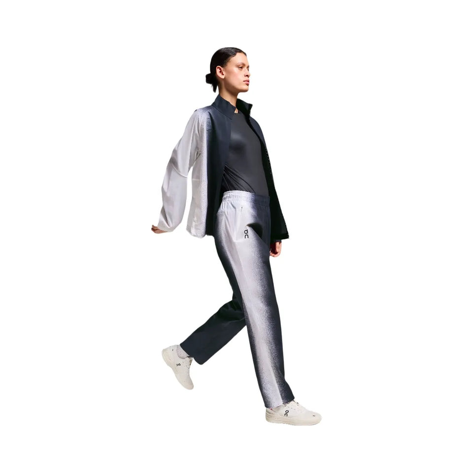 On Court Track Pants Black White
