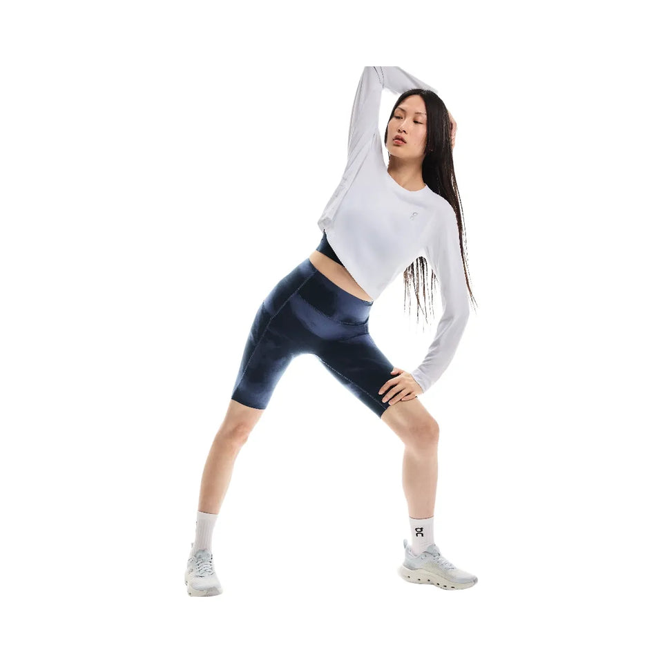 On Studio Tights Shorts Acai Navy