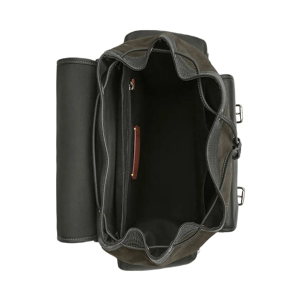 Coach Sprint Backpack Suede-Qb-Uniform Green