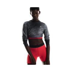 On Pace Mesh Long-T Black
