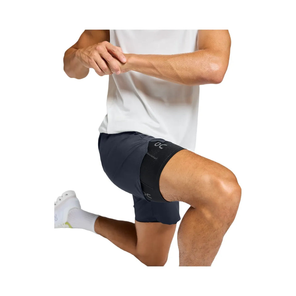 On Performance Hybrid Shorts Navy