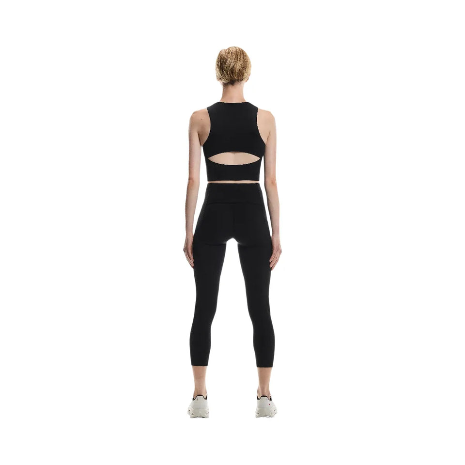 On Studio Open Back Crop Black