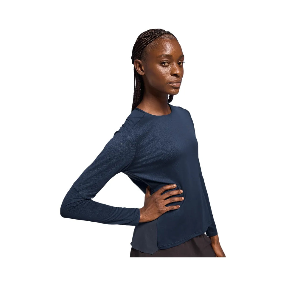 On Performance Long-T Denim Navy