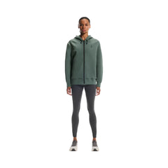 On Focus Tech Zip Hoodie Olive