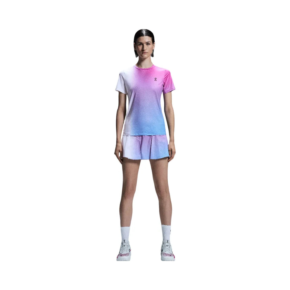 On Court Skirt White Pink