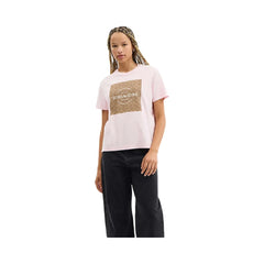 Coach Signature Square T-Shirt Light Pink