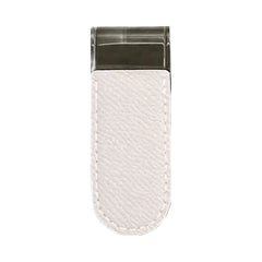 Coach Money Clip Gunmetal-Chalk