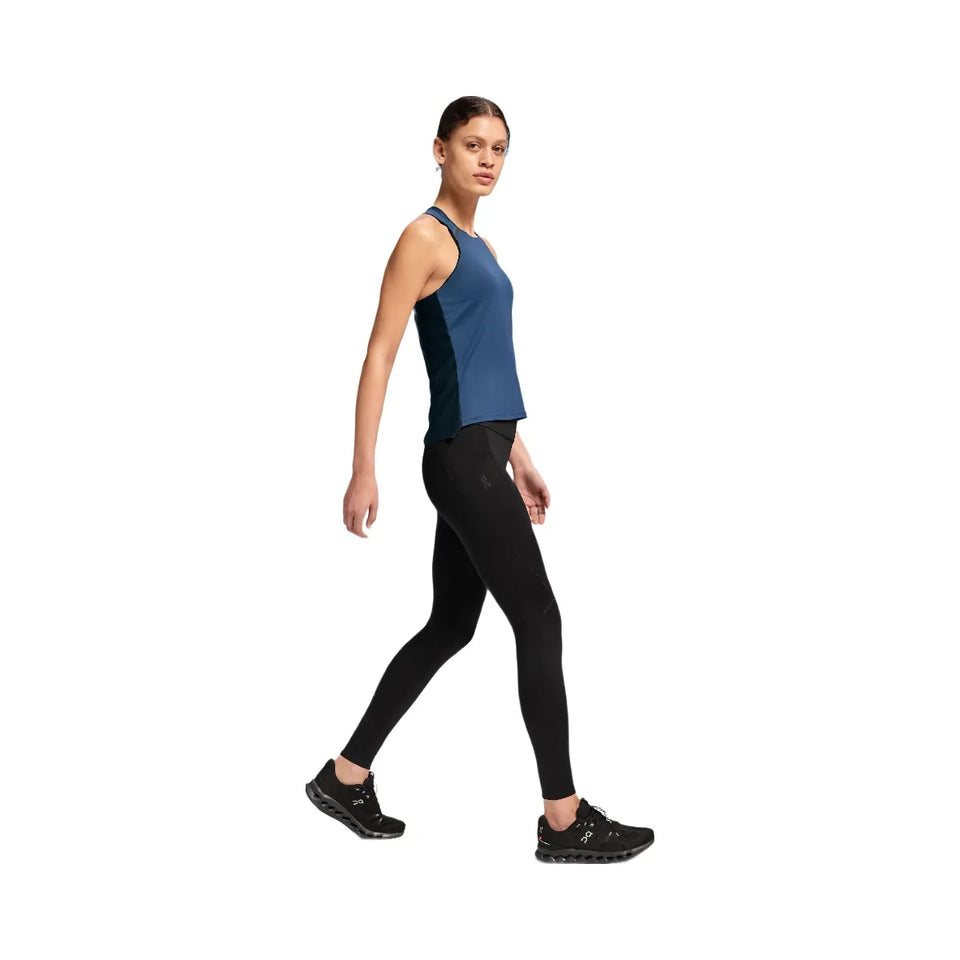 On Performance Tank Denim Navy