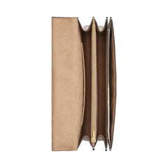 Coach Klare Envelope Crossbody Bag Calf Leather-Gold-Chalk