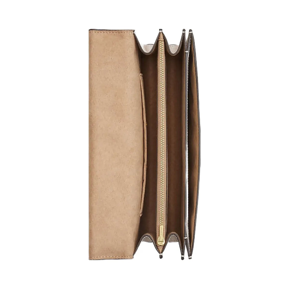 Coach Klare Envelope Crossbody Bag Calf Leather-Gold-Chalk