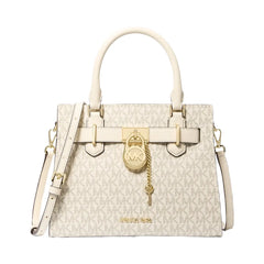 Michael Kors Hamilton Small Logo Satchel Lt Crm Multi