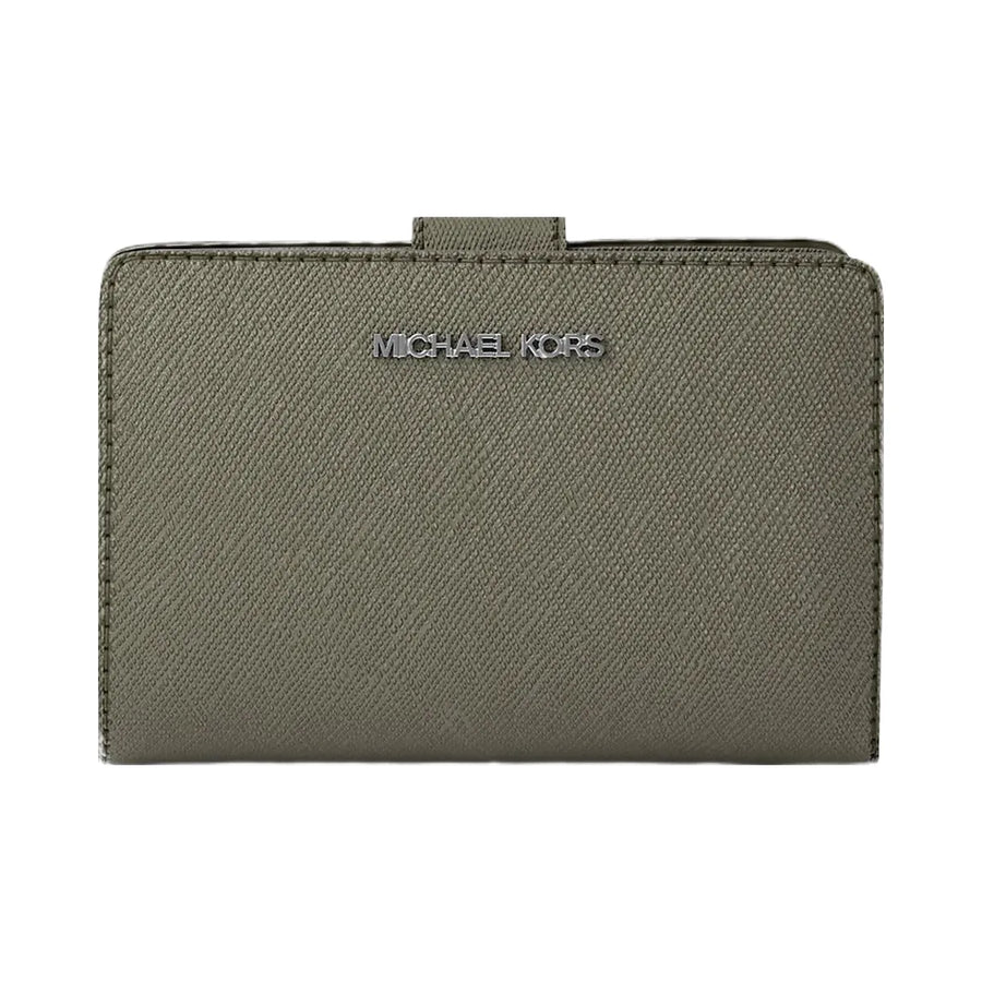 Michael Kors Medium Saffiano Leather Wallet Olive