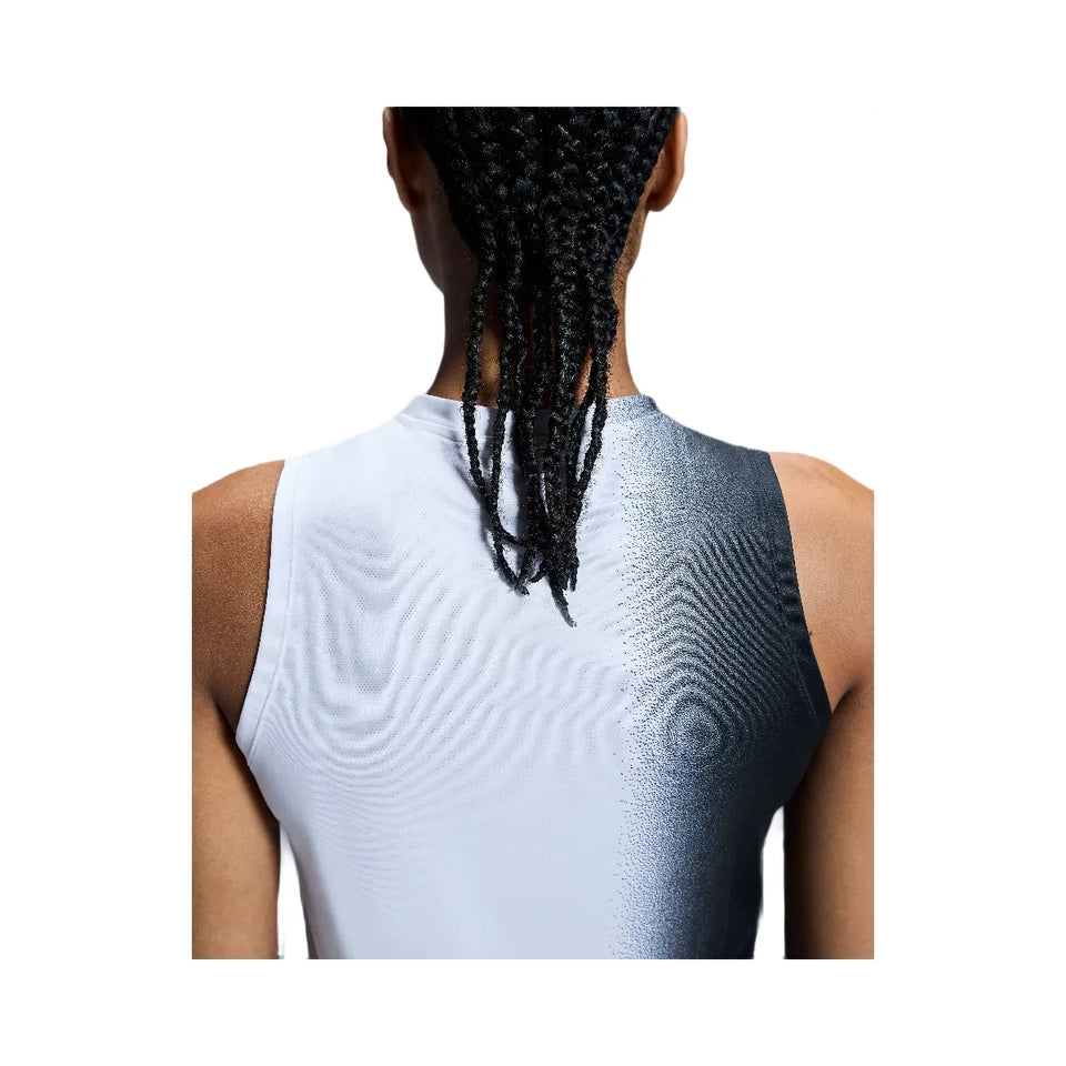 On Court Tank Black White