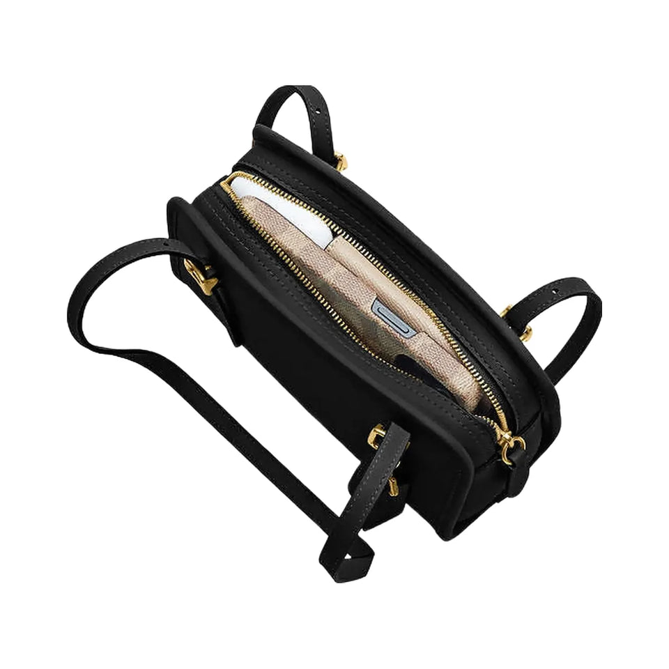 Coach Swing Zip Bag 20 Brass-Black