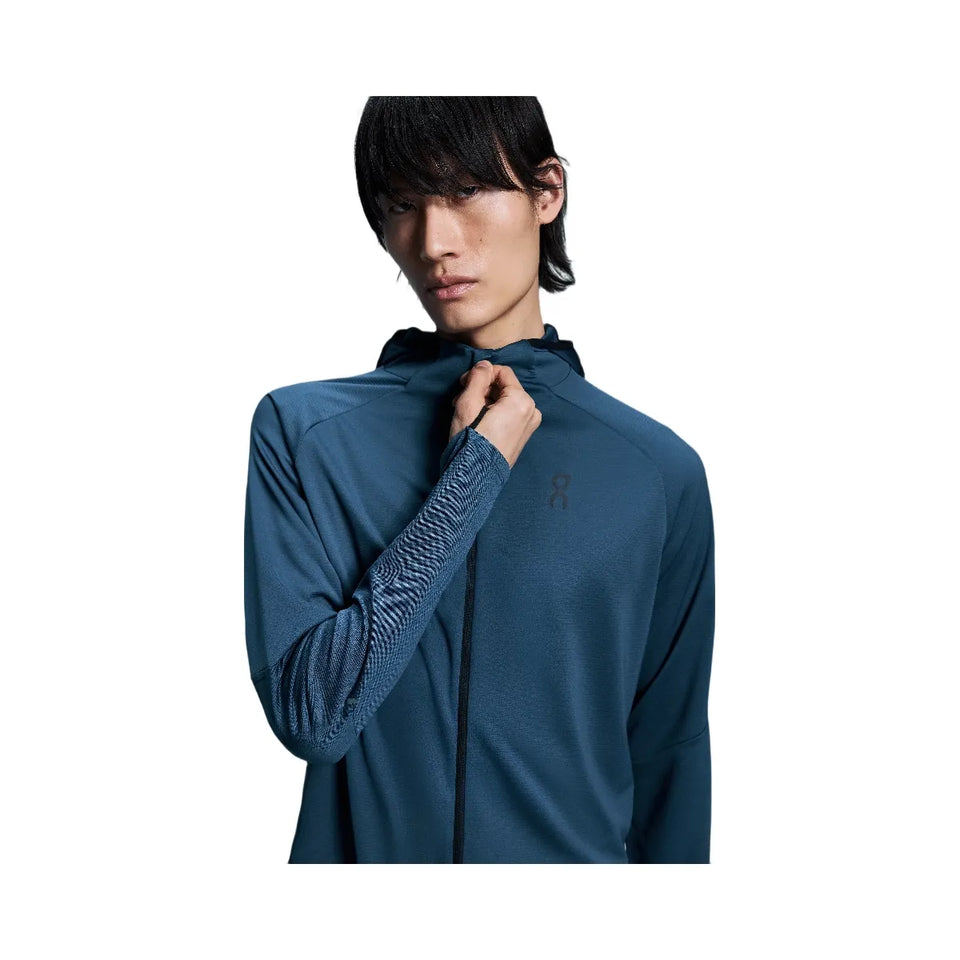 On Climate Zip Hoodie Denim