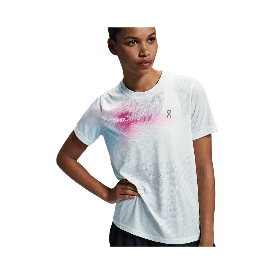 On Pace-T Undyed Pink