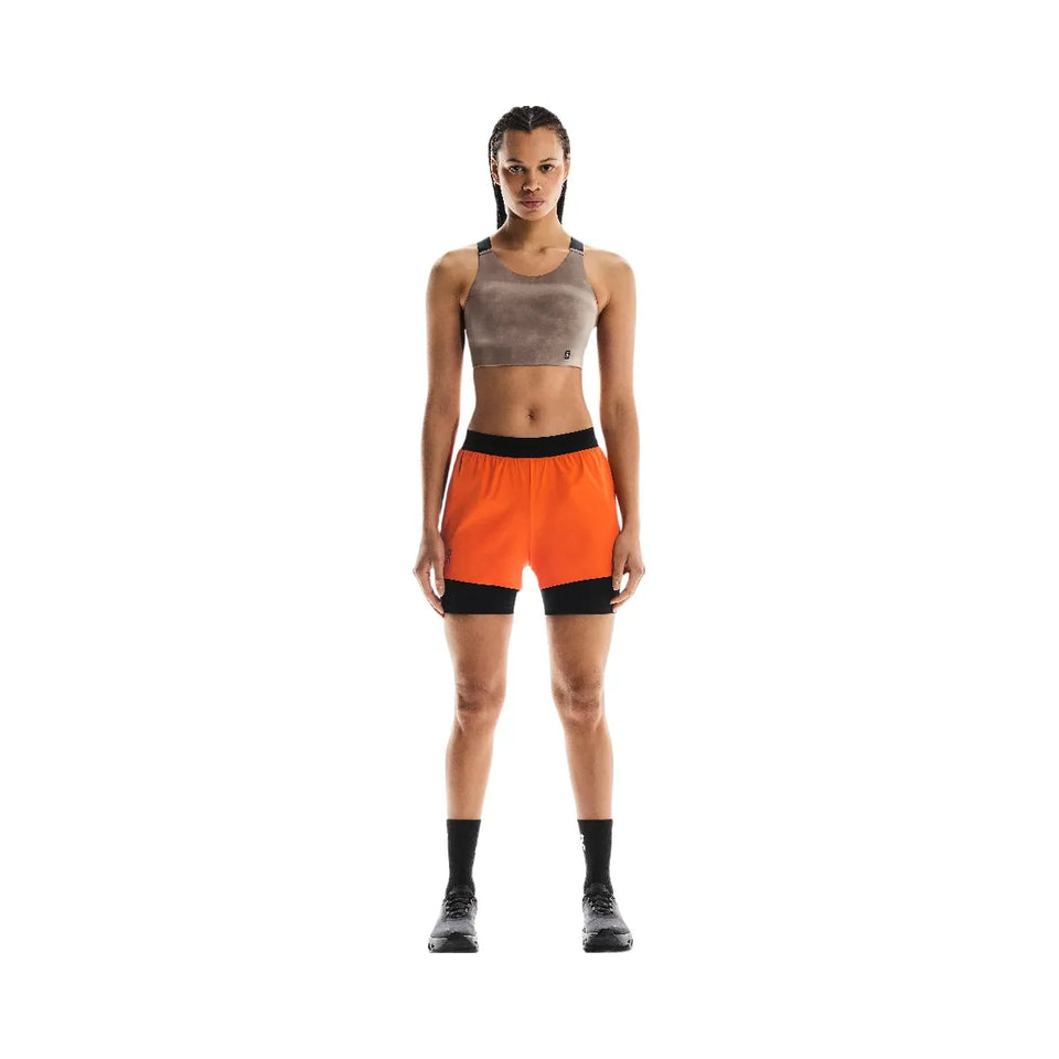 On Performance Bra Aop Cinder Black