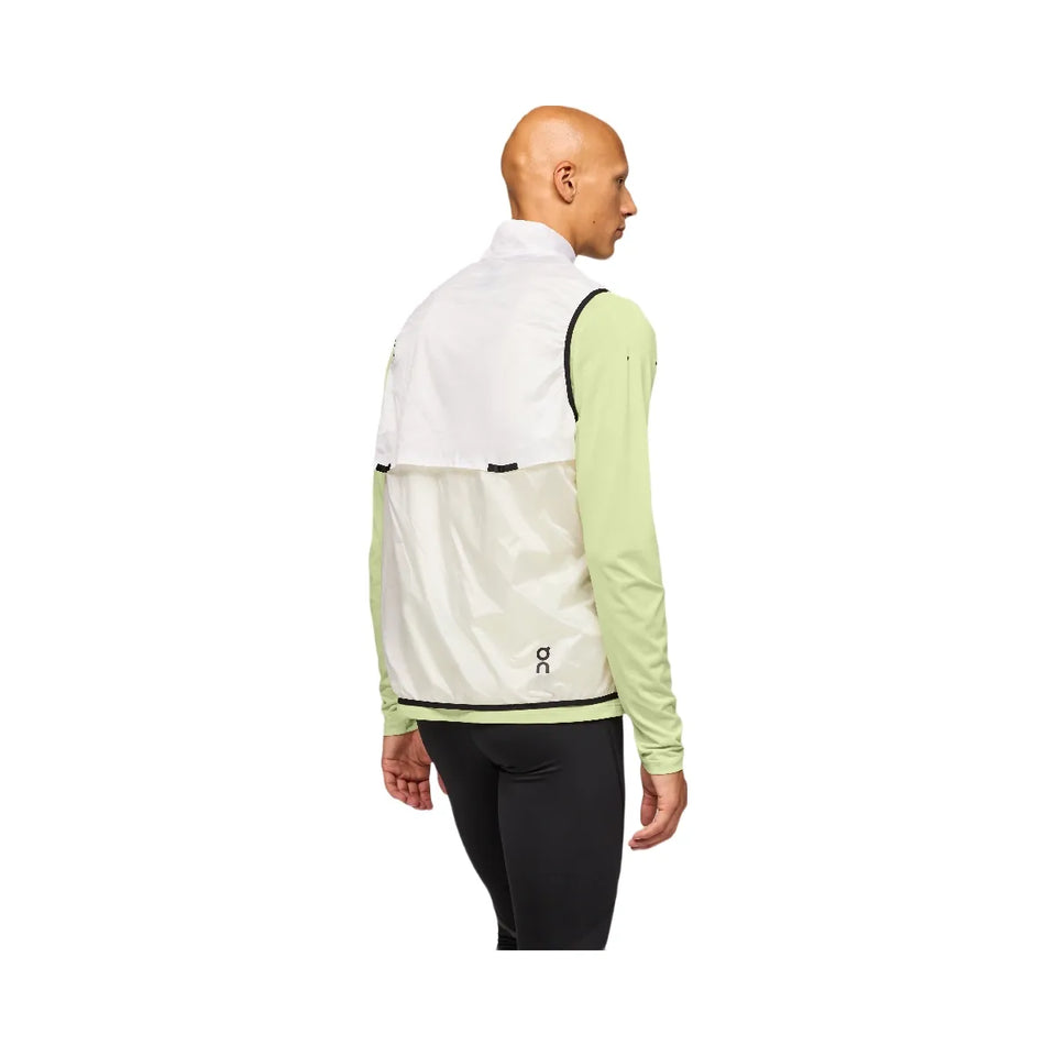 On Weather Vest White Black