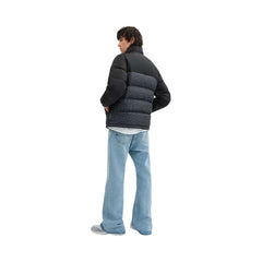 Coach Signature Down Jacket In Recycled Polyester Charcoal Signature