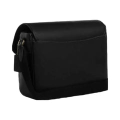 Coach Racer Messenger Bag Smooth Leather-Gunmetal-Black