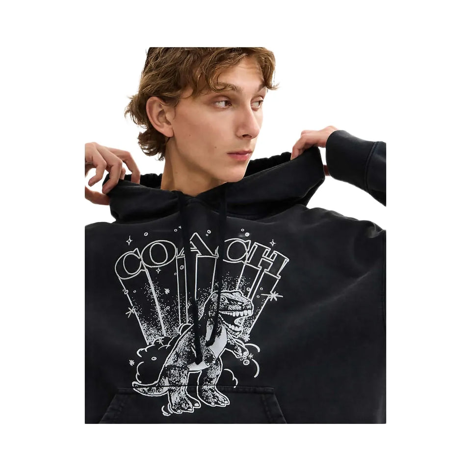 Coach Rexy Hoodie Washed Black