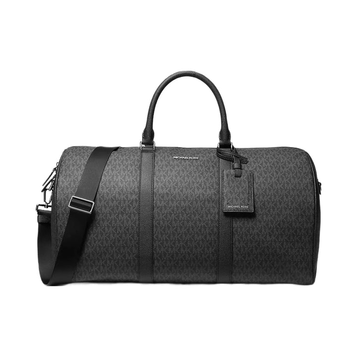 Michael Kors Harrison Logo Weekender Bag Black