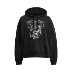 Coach Rexy Hoodie Washed Black