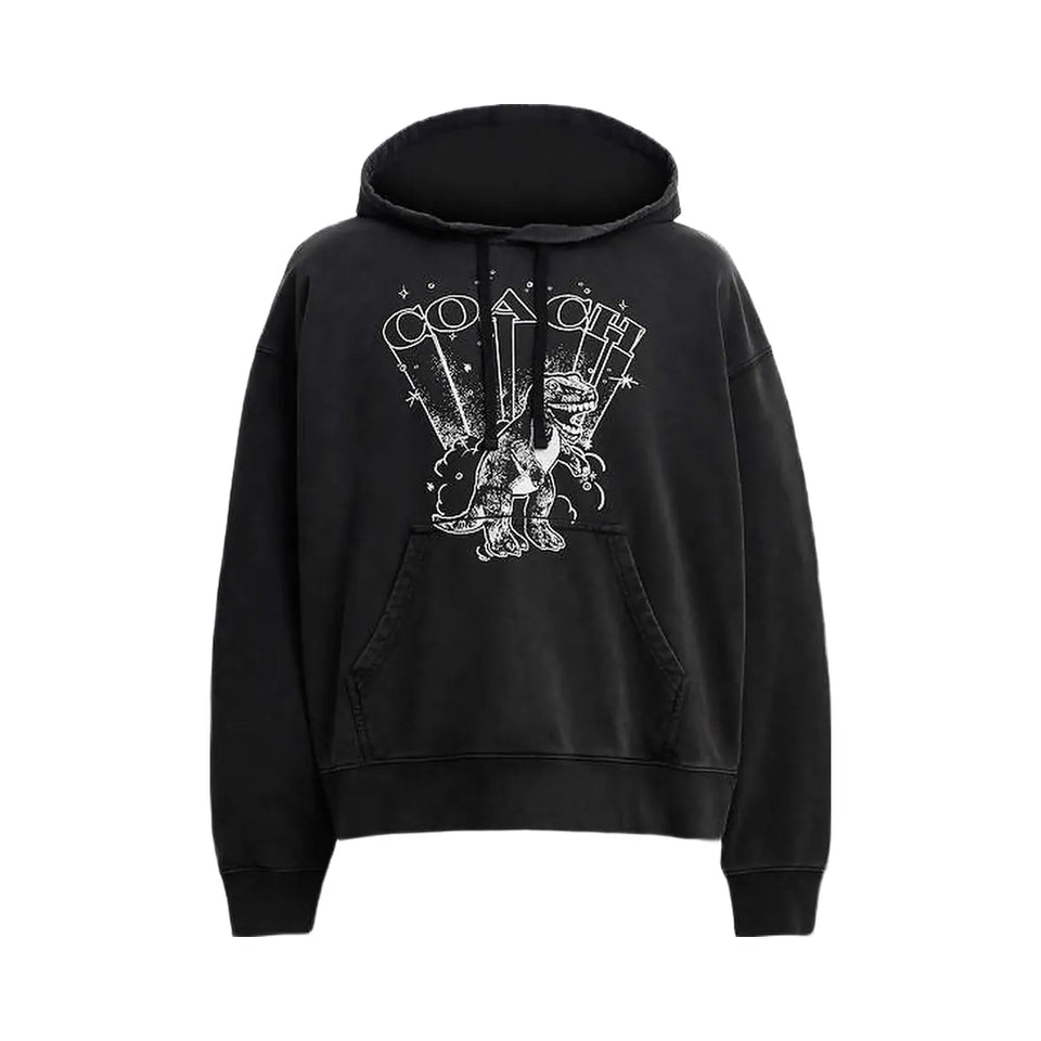 Coach Rexy Hoodie Washed Black