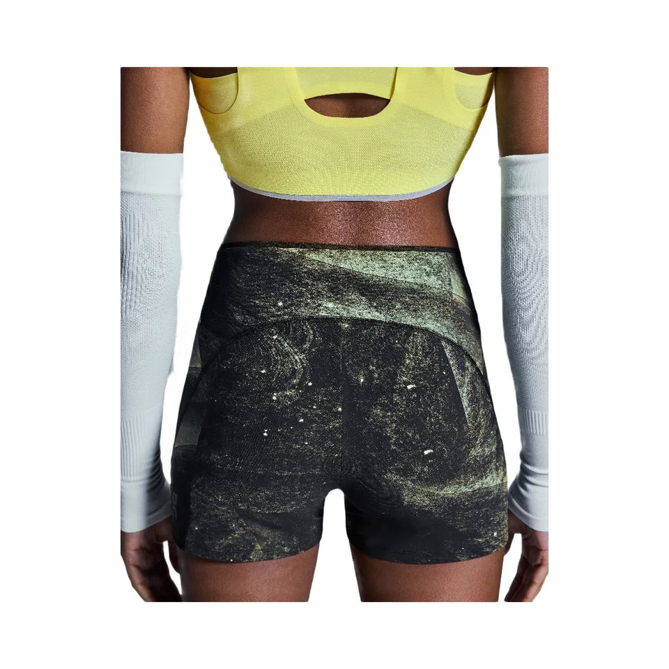 On Race Tights Shorts Black Limelight