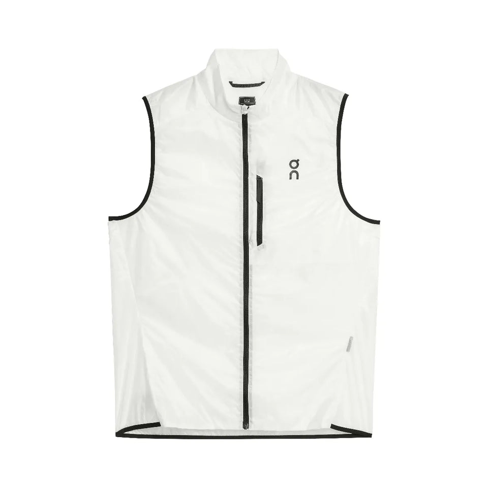 On Weather Vest White Black