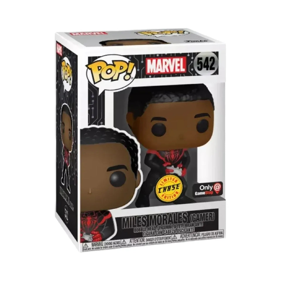 Funko Pop! Miles Morales (Gamer) - Marvel #542