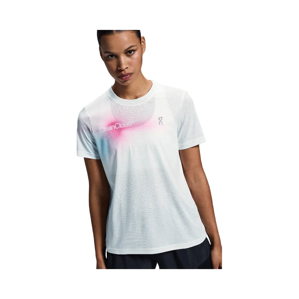 On Pace-T Undyed Pink