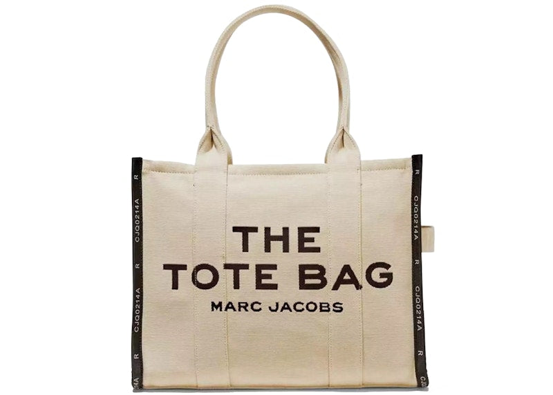 Marc Jacobs The Jacquard Tote Bag Large Warm Sand