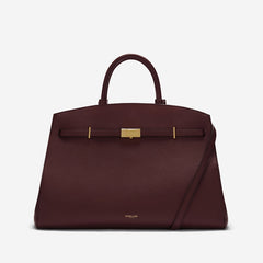 DeMellier The Hudson burgundy small grain