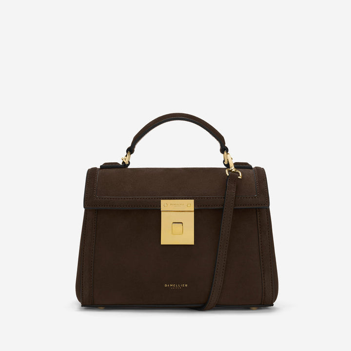 DeMellier The Paris mocha suede