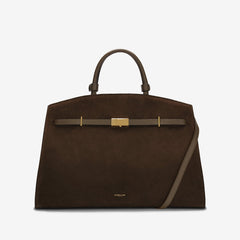 DeMellier The Hudson mocha suede & mocha smooth